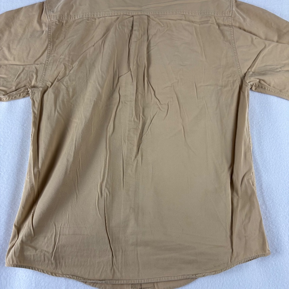 Carhartt, 100% Cotton, Button Down Shirt, Short‎ Sleeve, Men's Size M, Rugged - Picture 7 of 10